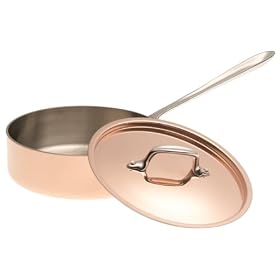 All-Clad Cop-R-Chef 2-Quart Saut� with Lid by All-Clad