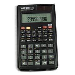 Victor Dual Power Scientific Handheld Calculator