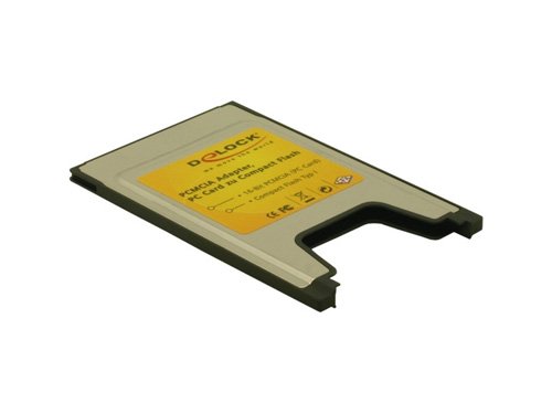 Digitalkameras: DeLOCK PCMCIA Card Reader f�r Compact Flash Karten 91051