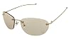 Giorgio Armani Women's Rimless Sunglasses, Clear