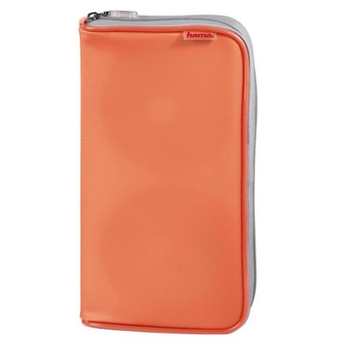 Heimkinosysteme: Hama CD-ROM Wallet Jelly 64, Orange