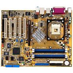 Elektronik und Foto: Asus P4C800-E Deluxe Sockel 478 AT-Mainboard