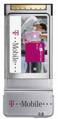 TV Ger&auml;te: T-MOBILE web`n`walk Card WLAN PCMCIA
