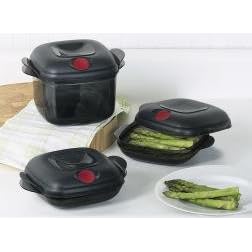 Tupperware Heat N Serve Square Round Set by Bake Sets