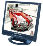 Sceptre X5G-Komodo IV 15" LCD Monitor with Speakers (Black)