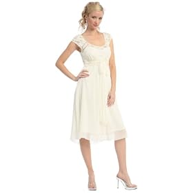 Stylish Cap Sleeve Lace Top Front Waist Tie Prom Evening Dress Stylish Cap Sleeve Lace Top Front Waist Tie Prom Evening Dress