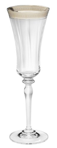 Mikasa Palatial Platinum Flute Champagne