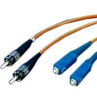 Camcorder: Corning LWL Patchkabel 50� Adapterkabel Duplex 2xST/Stecker - 2xSC/Stecker 2.0 m