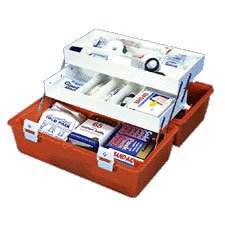 Unimed-Midwest, Inc. / First Aid Case, Handle, Lock, 11-Cmptmnt, 2