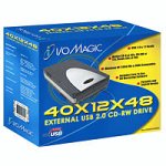 I/O Magic DR-CDRW401248E 40x12x48 External USB 2.0 CD-RW Drive
