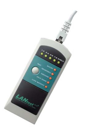 Heimkinosysteme: Hobbes LANTest Pro Kabeltester UTP/STP Kabeltester, mit Remote-Einheit
