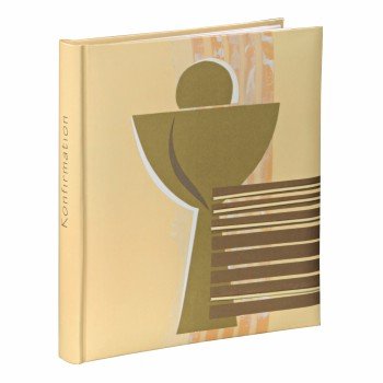 Kamerazubeh&ouml;r: Buchalbum Konfirmation Kelch, Gold, 22x25/40
