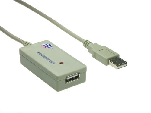 Audio und Video: USB 2.0 Verl�ngerung mit Signalverst�rker A/A 500c