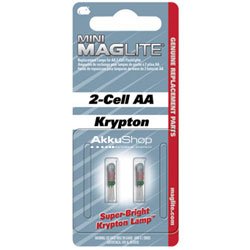 MP3 Player: MAGLITE 2-Cell AA ERSATZLAMPEN MINI MAGLITE, LM2A001, 2ER