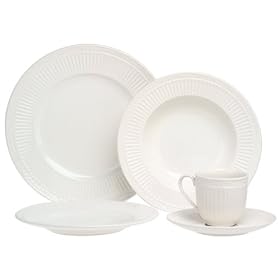Mikasa Italian Countryside 45-Piece Dinnerware Set, Service for 8 by Dinnerware
