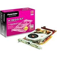 Projektoren: PowerColor RADEON X1900GT 256MB DDR3 PCI16X-Express DUAL-DVI TVO VIVO Grafikkarte, Retail