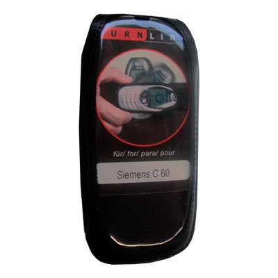 Lautsprecher: Ledertasche Turn-line f�r Siemens C60/ A60