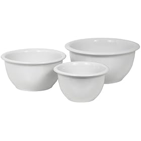Corningware Corelle Coordinates 3-Piece Bowl Set, Simply White by CorningWare