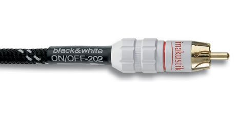 Navigationssysteme: in-akustik Monitor On/Off-202 digitales Audiokabel Cinch - Cinch 0,6 m
