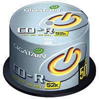 DVD Player: ODS Optical CD-R 50Pk. CD Rohling 80min 700MB 52xSpeed Spindel