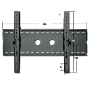 TFT Monitore: Wand Halter Wandhalterung f�r Plasma und TFT TV bis 152cm / 60kg