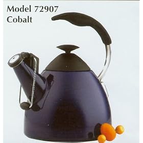 Farberware Millennium Autopour 2-1 2-Quart Teakettle, Cobalt by Farberware Millennium