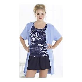 Paradise Bay Embossed Terry Cover up Paradise Bay Embossed Terry Cover up