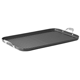 Calphalon One Infused Anodized 11-by-21-Inch Rectangular Grill Pan by Calphalon