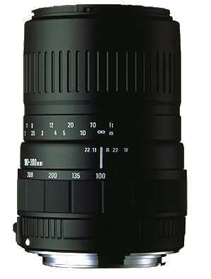 Festplatten: Sigma 100 - 300 / 4,5 - 6,7 Brennweite ab 75 mm Vario Objektiv