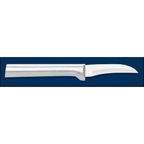 Rada Cutlery Granny Paring Knife with Solid Cast Brushed Aluminum Handle, Made in USA by Rada Cutlery
