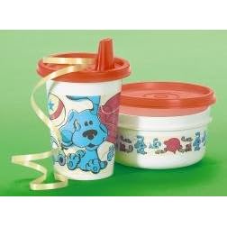 Tupperware Blues Clues Mini Snack Set by Tupperware