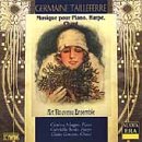 Germaine Talleferre: Music For Piano, Harp, Chant