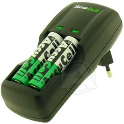 AccuCell ACP69 EinsteigerSet inkl. 2x AccuCell AC1800 Mignon/AA