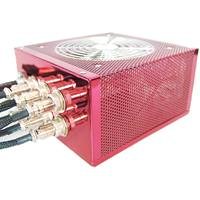 Heimkinosysteme: High Perform. HPU-4R580 rot PC Netzteil 580 W ATX PFC