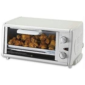 Black and Decker 4 Slice White Oven Toaster TRO201 by Black & Decker