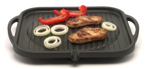 Handys ohne Vertrag: Grillplatte f�r Gaskocher mit Ablauf