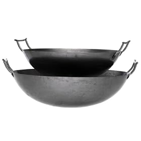 Eastman Outdoors Carbon Steel Wok - 18-Inch by 