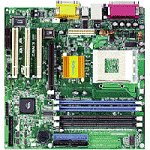 Elektronik Und Foto: ASRock K7VM2 Motherboard SocketA VIA ProSavage KM266 1A/3P/1AMR VGA LAN SOUND