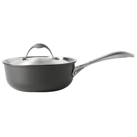 Calphalon One Infused Anodized 3-Quart Chef's Pan with Lid by Chef's Pans