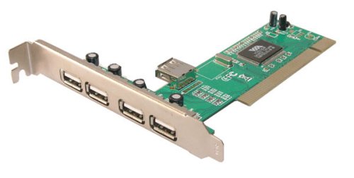 Lautsprecher: LogiLink - PCI Controller USB 2.0 (4+1)