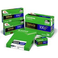 Festnetztelefone: Fujifilm Velvia RVP 100 F 120 PRO-PACK (5) Film