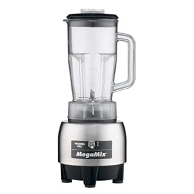 Waring HPB300 MegaMix Commercial Blender, Brushed Steel by Waring