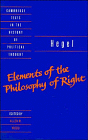 Hegel: Elements of the Philosophy of Right (Cambridge Texts in the History of Political Thought)