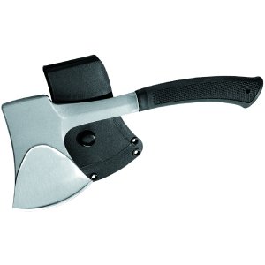 Kershaw Knives Camp Axe, Krayton Handle, Plastic Sheath