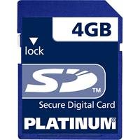 Projektoren: Platinum Secure Digital (SD) Card 4GB Speicherkarte