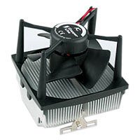 Elektronik und Foto: arctic-cooling Copper Silent 3 alias Copper Lite CPU K�hler f�r Socket A/370 2200RPM 32.00CFM