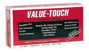 SAS Safety Value Touch Latex Gloves - X-Large