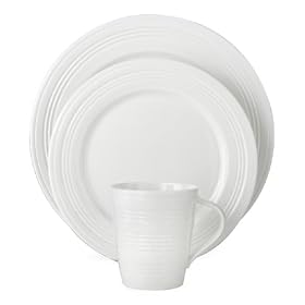 Lenox Tin Can Alley 4 Degree Bone China 4-Piece Place Setting, Service for 1 by Lenox China