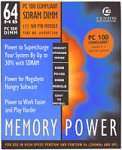 Centon Electronics 64 MB PC100 SDRAM Desktop Computer Memory (64MBPC1002)