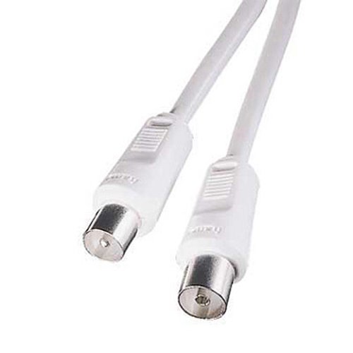 Heimkinosysteme: Hama Antennen-Kabel Koax Stecker - Koax Kupplung, 20 m, 85 dB
